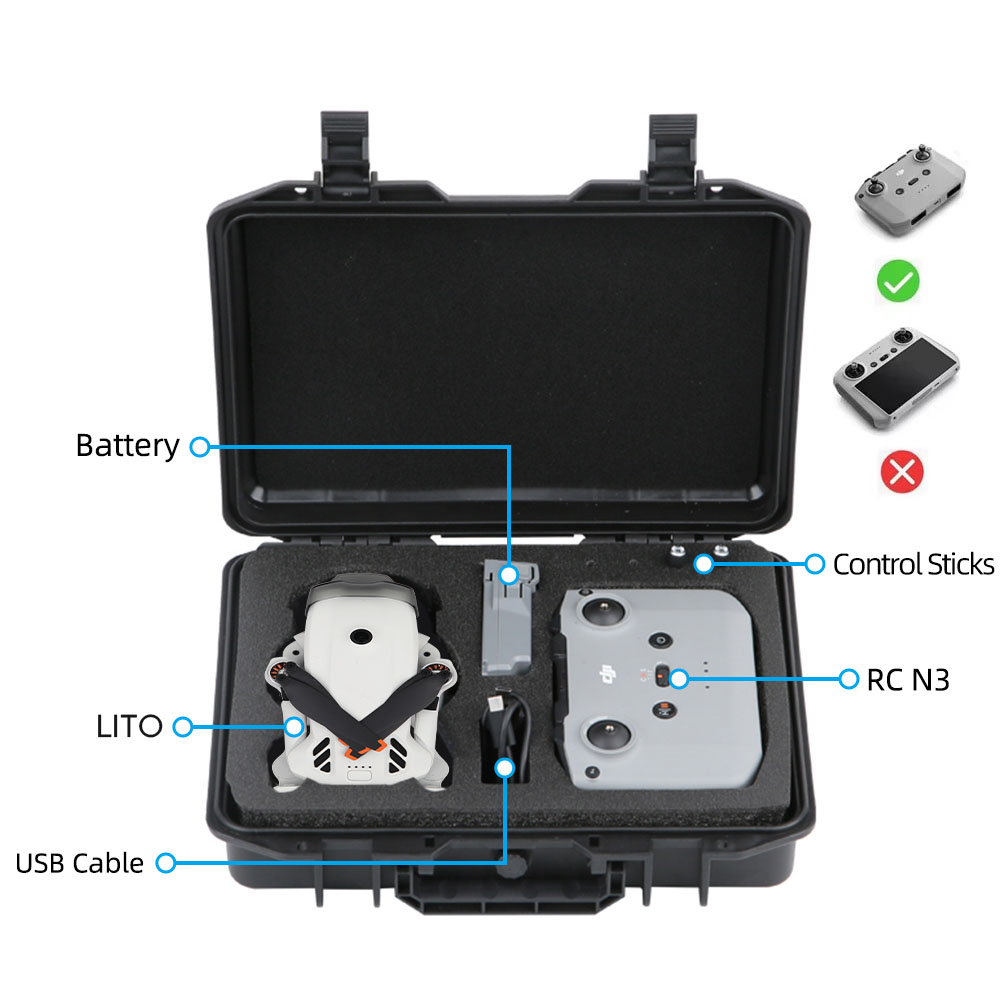 กระเป๋าพกพาสำหรับ DJI Lito 1 ก - Drone Carrying Bag บทวิจารณ์และราคา