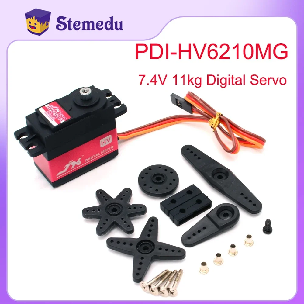 JX Servo PDI-HV6210MG 11 กก.แร - Rc Car Servo บทวิจารณ์และราคา