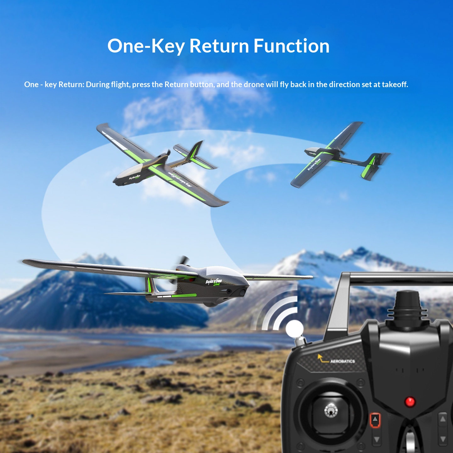 เครื่องบินบังคับวิทยุ Oulansi  - Rc Wing Glider บทวิจารณ์และราคา