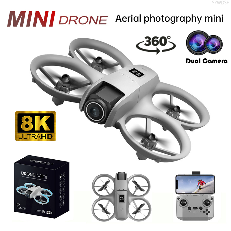 โดรนขนาดเล็กพร้อมกล้องระดับมือ - Rc Drone Uav บทวิจารณ์และราคา